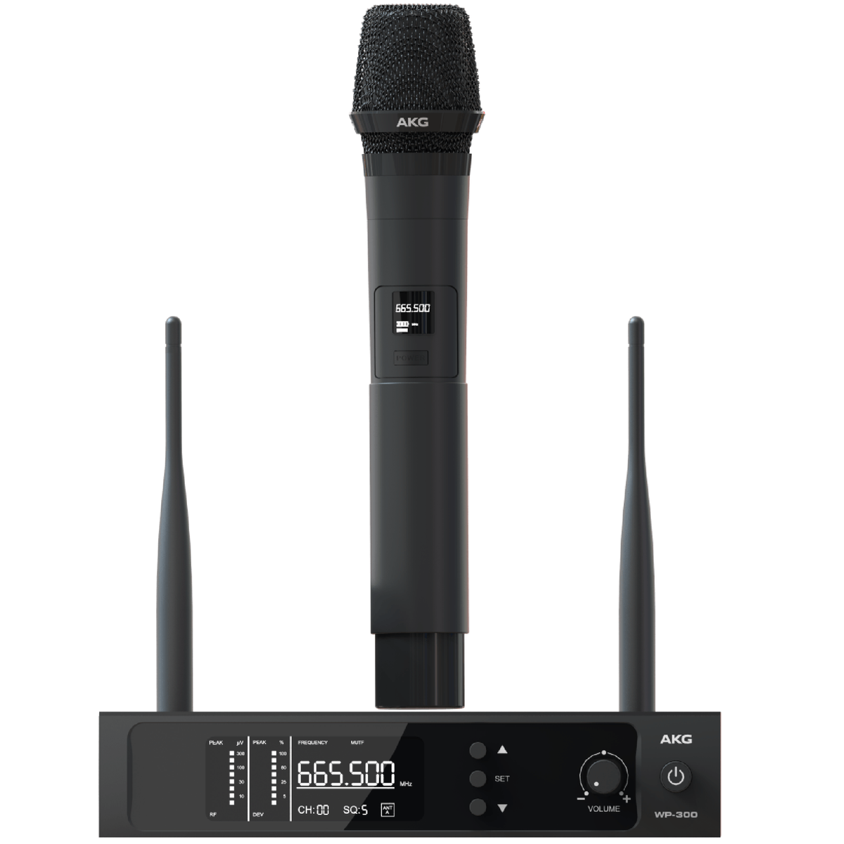 Microfone Sem Fio Digital de Mao WP-300 - AKG-5